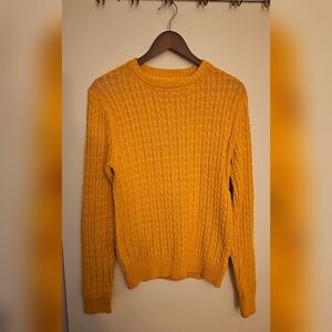 H&M Yellow Pullover Sweater